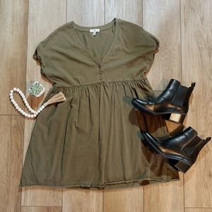 BP cotton babydoll dress